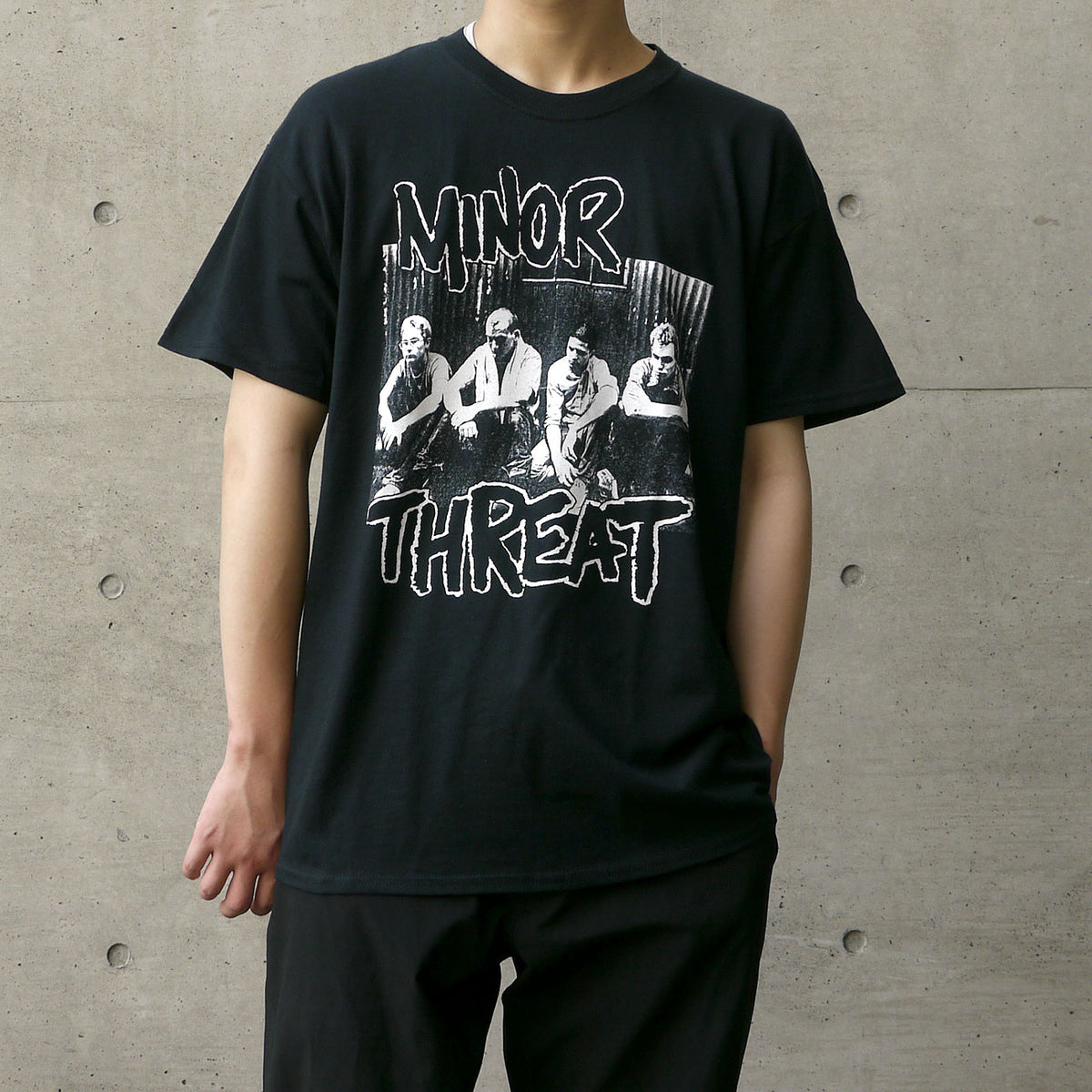 【即納】Minor Threat / マイナー・スレット - XEROX Tシャツ(ブラック)