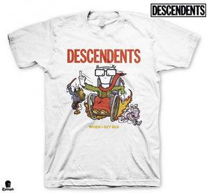 【お取り寄せ】Descendents /ディセンデンツ - When I get Old Tシャツ(ホワイト)
