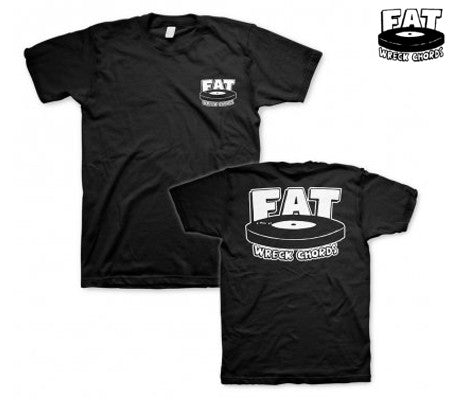 【お取り寄せ】FAT Wreck Chords / ファット・レック・コーズ - Logo Tシャツ(ブラック)
