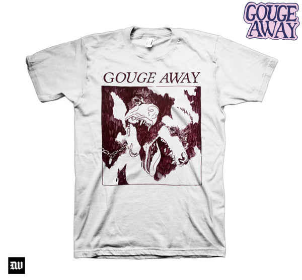【お取り寄せ】Gouge Away / ガウジ・アウェイ - BURNT SUGAR Cover Tシャツ(ホワイト)