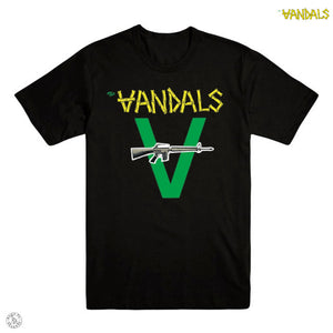 【お取り寄せ】The Vandals / ヴァンダルズ - Peace Thru Vandalism Tシャツ(ブラック)