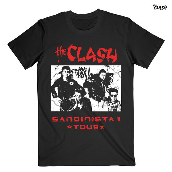 【お取り寄せ】The Clash / ザ・クラッシュ - SANDINISTA Tシャツ (ブラック)