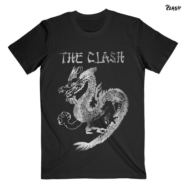 【お取り寄せ】The Clash / ザ・クラッシュ - DRAGON Tシャツ (ブラック)