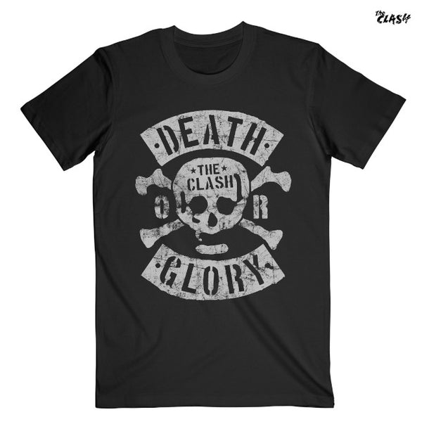 【お取り寄せ】The Clash / ザ・クラッシュ - DEATH OR GLORY Tシャツ (ブラック)