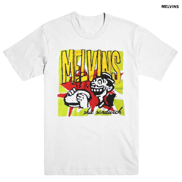 【お取り寄せ】Melvins / メルヴィンズ - SHIT SANDWICH Tシャツ(ホワイト)