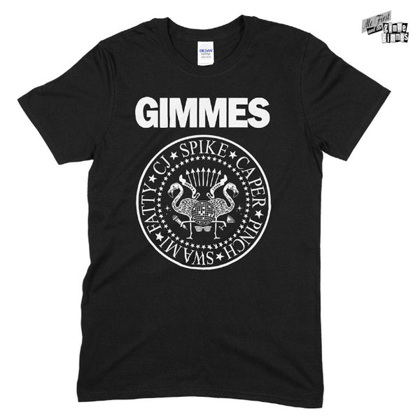 【品切れ】Me First and the Gimme Gimmes / ミーファースト・アンド・ザ・ギミー・ギミーズ - Emblem Tシャツ(ブラック)