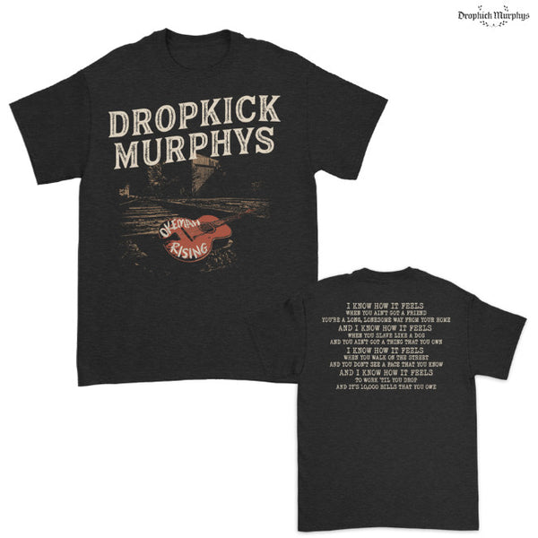 【お取り寄せ】Dropkick Murphys / ドロップキック・マーフィーズ - Okemah Rising Tシャツ (ブラック)