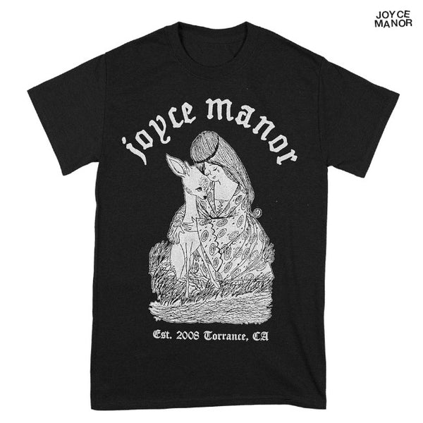 【お取り寄せ】Joyce Manor / ジョイス・メイナー - Deer Tシャツ (ブラック)