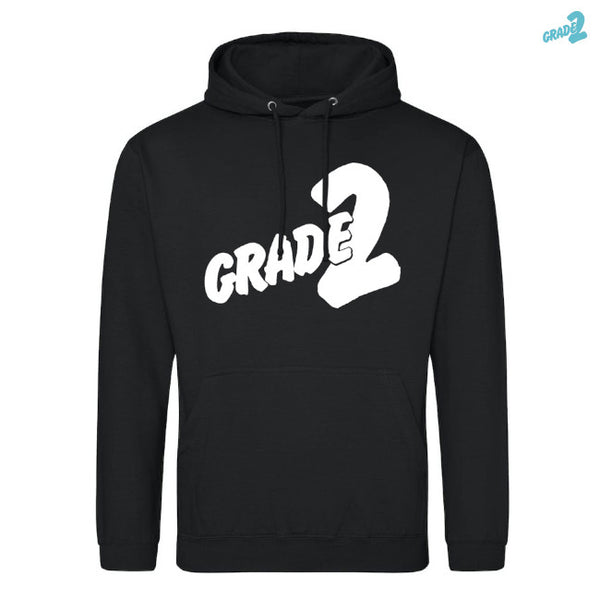【お取り寄せ】Grade 2 / グレイド2 - Logo プルオーバーパーカー(ブラック)