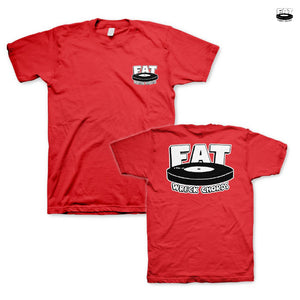【即納】Fat Wreck Chords / ファット・レック・コーズ - Logo Tシャツ(レッド)