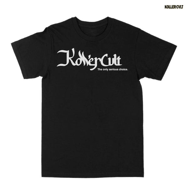 【お取り寄せ】Koller Cvlt / コラー・カルト - THE ONLY SERIOUS CHOICE Tシャツ (ブラック)