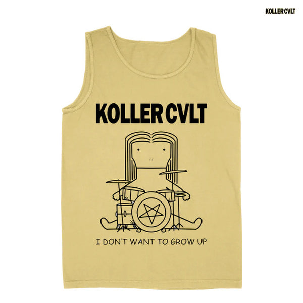 【お取り寄せ】Koller Cvlt / コラー・カルト - GROW UP タンクトップ (バターイエロー)