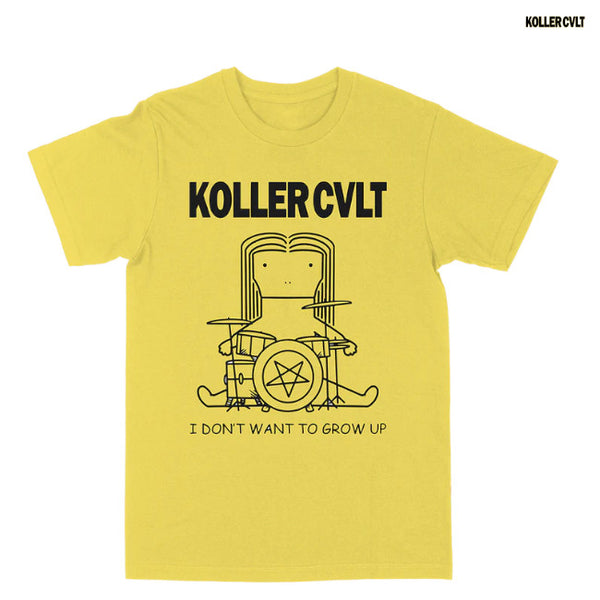 【お取り寄せ】Koller Cvlt / コラー・カルト - GROW UP Ｔシャツ (イエロー)