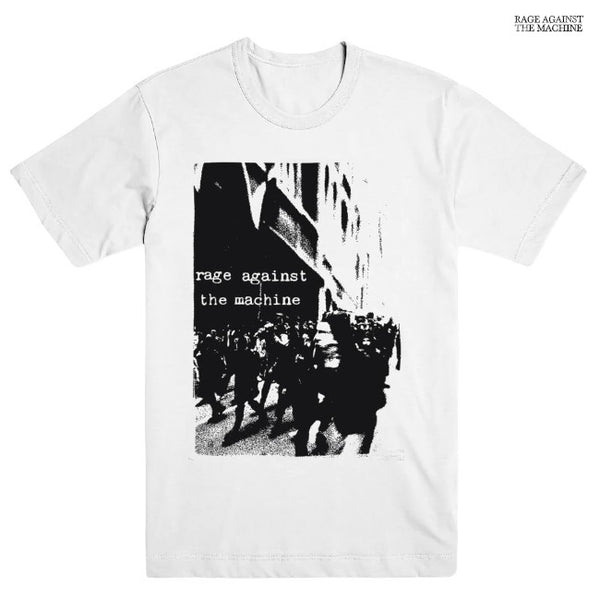 【お取り寄せ】Rage Against the Machine / レイジ・アゲインスト・ザ・マシーン - RIOT Tシャツ(ホワイト)