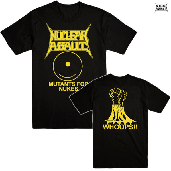 【お取り寄せ】Nuclear Assault / ニュークリア・アソルト - MUTANTS FOR NUKES Tシャツ (ブラック)