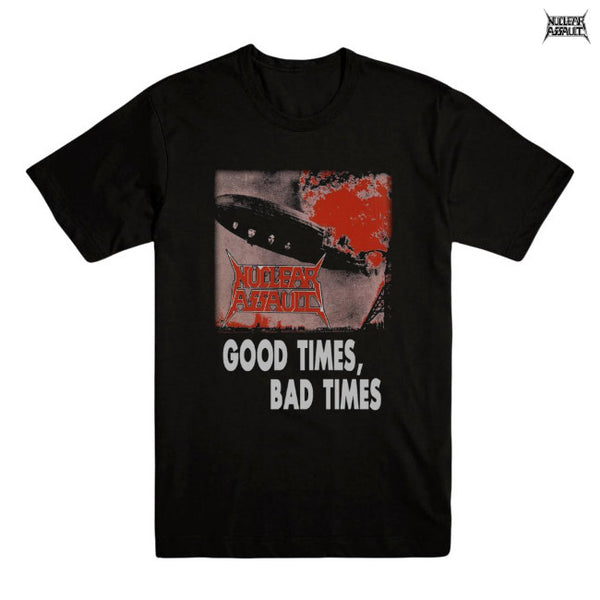 【お取り寄せ】Nuclear Assault / ニュークリア・アソルト - GOOD TIMES BAD TIMES Tシャツ (ブラック)