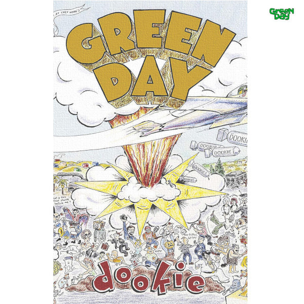 【お取り寄せ】Green Day / グリーン・デイ - DOOKIE フラッグ