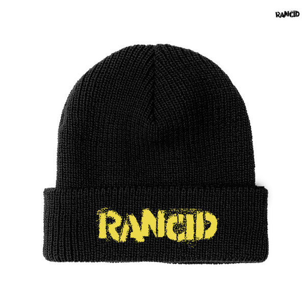 【お取り寄せ】RANCID / ランシド - Tomorrow Never Comes ビーニー・ニット帽子 (ブラック)