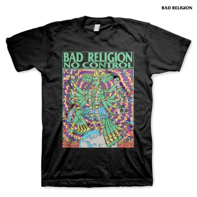 【即納】Bad Religion / バッド・レリジョン - No Control KozikＴシャツ（Kozikデザイン）