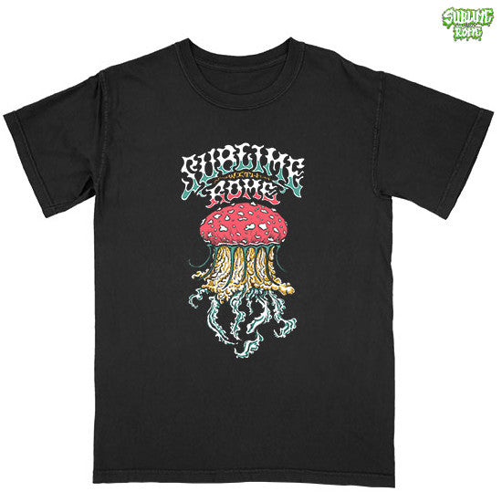 【お取り寄せ】Sublime with Rome / サブライム・ウィズ・ローム - Mushroom Jellyfish Tシャツ(ブラック)