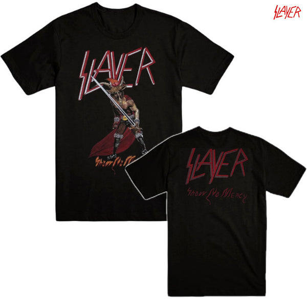 【お取り寄せ】Slayer / スレイヤー - SHOW NO MERCY Tシャツ(ブラック)