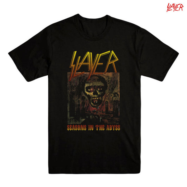 【お取り寄せ】Slayer / スレイヤー - Seasons In The Abyss Tシャツ(ブラック)