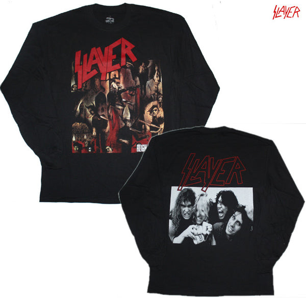 【お取り寄せ】Slayer / スレイヤー - REIGN IN BLOOD ロングスリーブシャツ(ブラック)