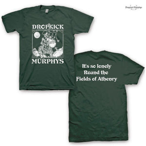 【お取り寄せ】Dropkick Murphys / ドロップキック・マーフィーズ - Skelly Piper Tシャツ (グリーン)