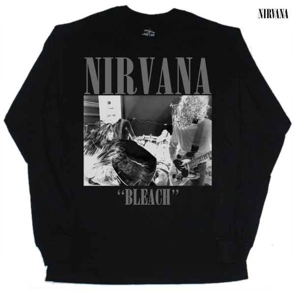 【お取り寄せ】Nirvana / ニルヴァーナ - BLEACH ロングスリーブシャツ(ブラック)
