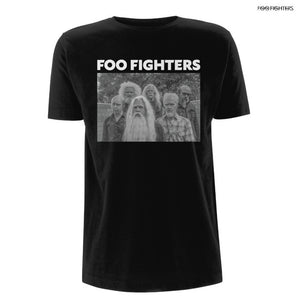 【お取り寄せ】Foo Fighters / フー・ファイターズ - OLD BAND PHOTO Tシャツ(ブラック)