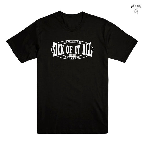 【お取り寄せ】Sick of It All / シック・オブ・イット・オール LOGO Tシャツ(ブラック)