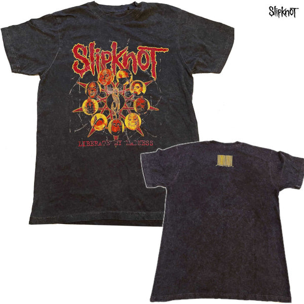 【お取り寄せ】Slipknot / スリップノット - LIBERATE キッズ Tシャツ (ウォッシュ加工ブラック)
