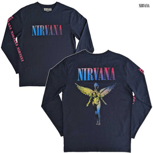 【お取り寄せ】Nirvana / ニルヴァーナ - ANGELIC GRADIENT ロングスリーブシャツ(ネイビー)