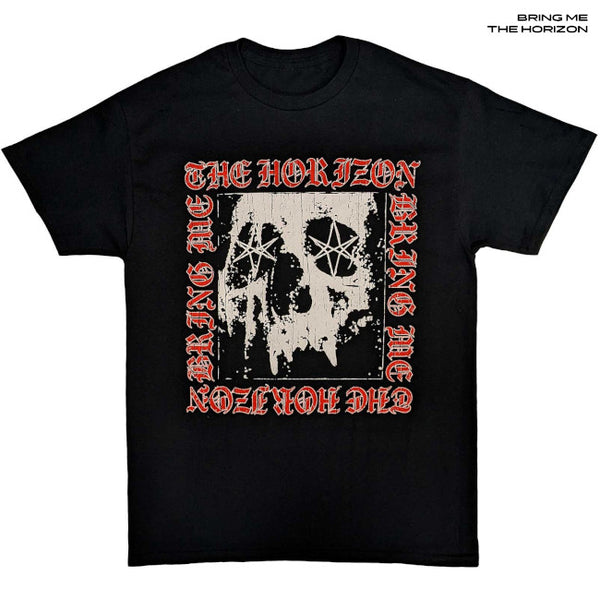 【お取り寄せ】Bring Me The Horizon / ブリング・ミー・ザ・ホライズン - METAL LOGO Tシャツ (ブラック)