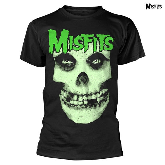 【お取り寄せ】Misfits / ミスフィッツ - GLOW JUREK SKULL Tシャツ (ブラック)