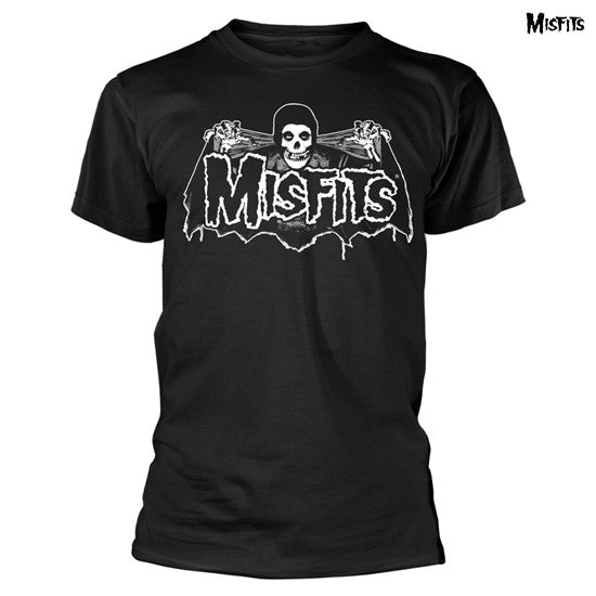 【お取り寄せ】Misfits / ミスフィッツ - BATFIEND OLD SCHOOL Tシャツ (ブラック)