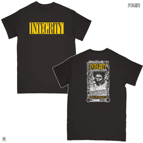 【お取り寄せ】INTEGRITY /インテグリティ - Den Of Iniquity Tシャツ(ブラック)