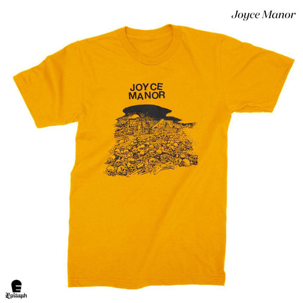 【お取り寄せ】Joyce Manor / ジョイス・メイナー - Skulls Tシャツ(ゴールド)