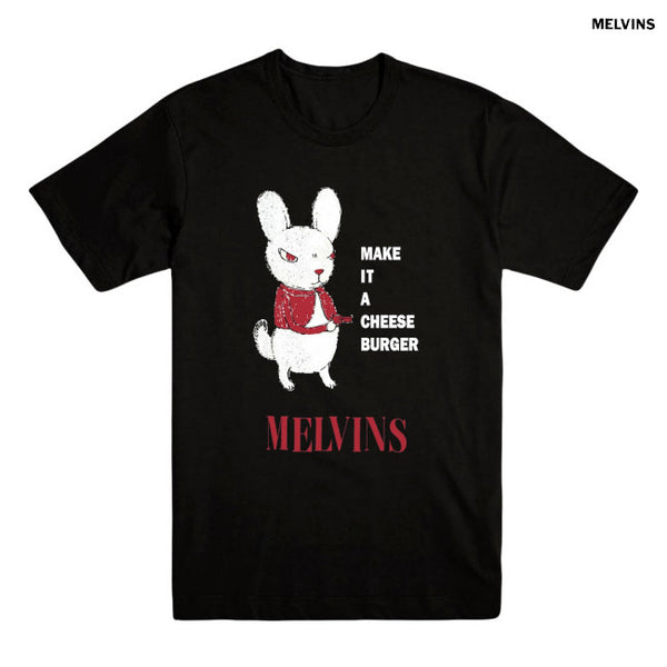 【お取り寄せ】Melvins / メルヴィンズ - CHEESBURGER Tシャツ(ブラック)