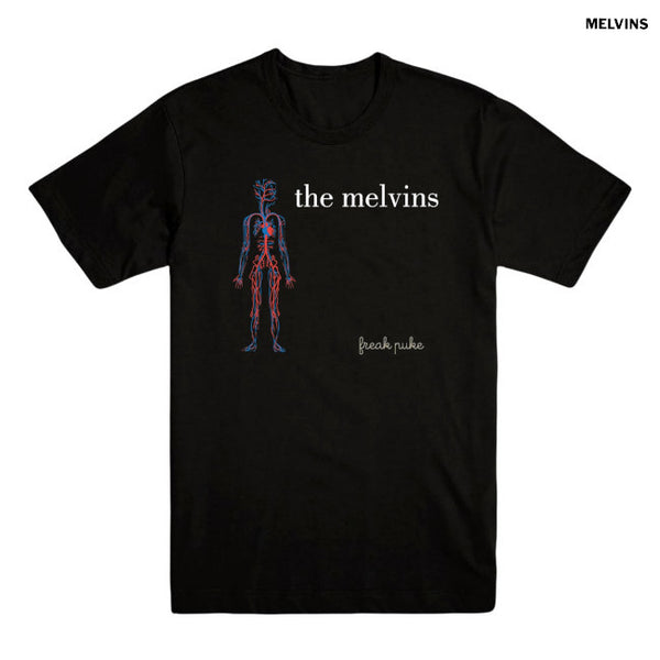 【お取り寄せ】Melvins / メルヴィンズ - FREAK PUKE Tシャツ(ブラック)