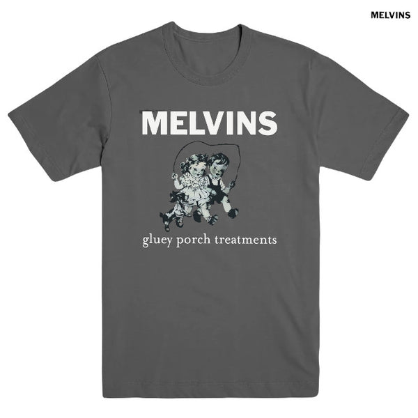 【お取り寄せ】Melvins / メルヴィンズ - GLUEY PORCH TREATMENTS Tシャツ(チャコールグレー)