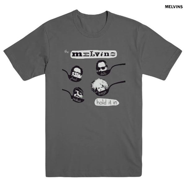 【お取り寄せ】Melvins / メルヴィンズ - HOLD IT IN Tシャツ(チャコールグレー)