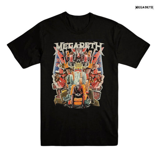 【お取り寄せ】Megadeth / メガデス - BUDOKAN Tシャツ (ブラック)