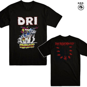 【お取り寄せ】D.R.I. / ディー・アール・アイ - REDLINE Tシャツ(ブラック)