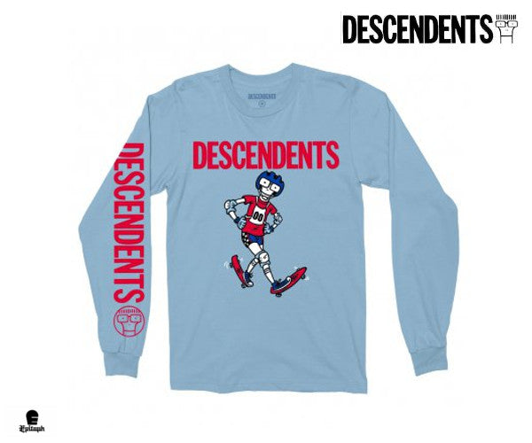 【お取り寄せ】Descendents /ディセンデンツ - Freestyle ロングスリーブ・長袖シャツ(ブルー)