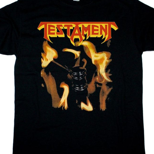 【お取り寄せ】Testament / テスタメント - TRIAL BY FIRE Tシャツ(ブラック)