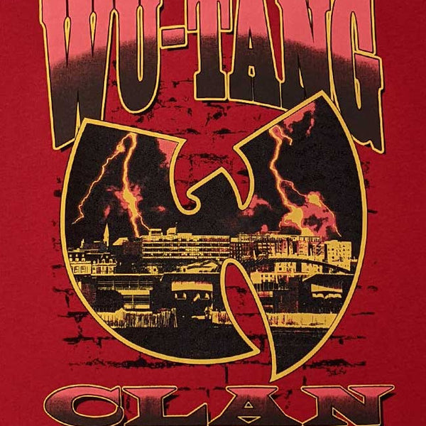 【お取り寄せ】Wu-Tang Clan / ウータン・クラン - BRICK WALL Tシャツ (レッド)
