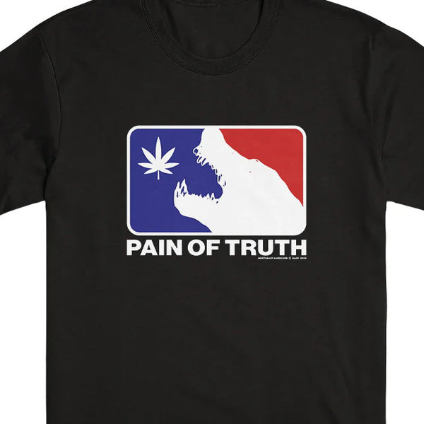 Pain of Truth / ペイン・オブ・トゥルース - MLB Tシャツ (ブラック)