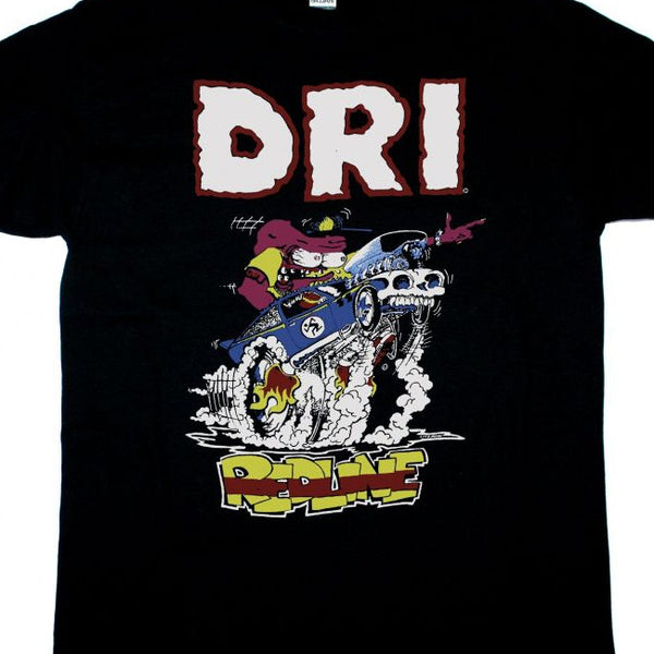 【お取り寄せ】D.R.I. / ディー・アール・アイ - REDLINE Tシャツ(ブラック)