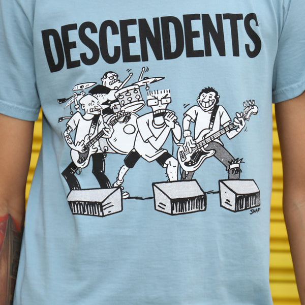 【即納】Descendents / ディセンデンツ - Live Cartoon Tシャツ (ブルー)